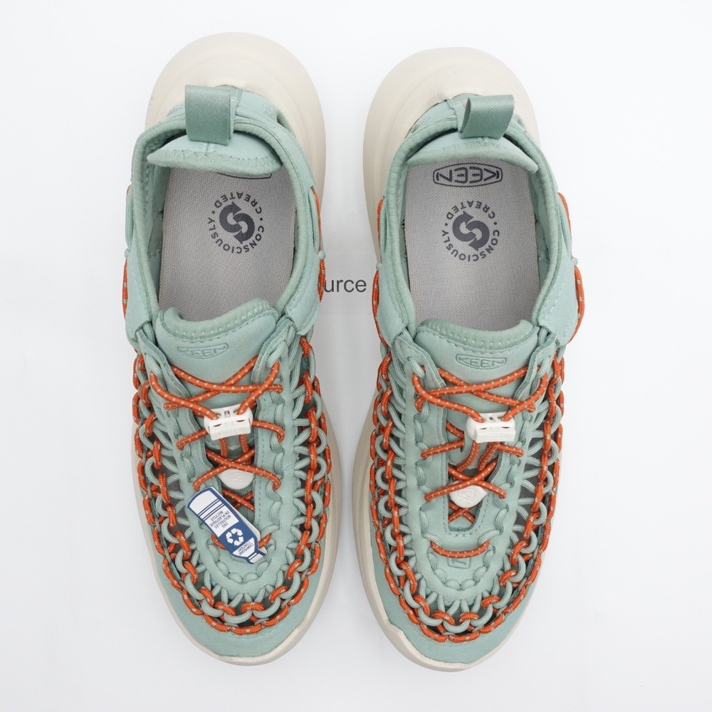 NEW Size 9.5 Women's KEEN Uneek WK Sandals 1030270 Granite Green/Birch - Picture 5 of 7